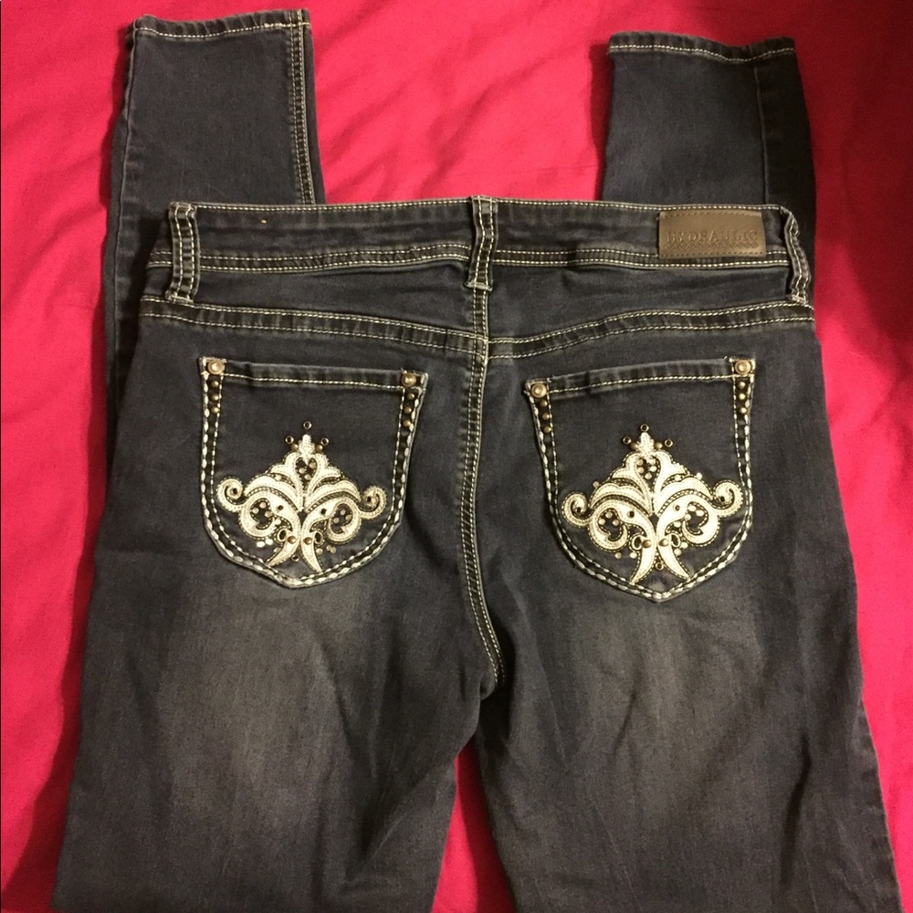 🔥Dark Wash Stretchy Skinny Jeans